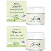 Medipharma cosmetics Olivenöl Feuchtigkeitspflege Creme 2x 2x50 ml