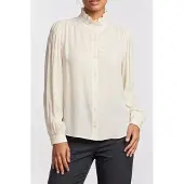 Alchemist Blouse Lux Ecru Größe: 38 | Longsleeves Outlet | Damen | Braun