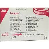 3M Transpore 1,25 Cmx9,1 m Pflaster 24 St
