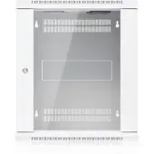 Ubiquiti Wandschrank 12U Rack 19 / 12HE / Weiss, Glastür