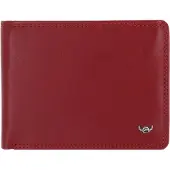 Golden Head Leder Geldbörse Polo RFID Protect Scheintasche 1339 Rot dunkelrot
