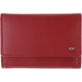 Golden Head Leder Geldbörse Polo RFID Protect Damenbörse 2829 Rot dunkelrot