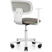 HÅG Tion mesh 2340 | Bürostuhl weiß | Netzrücken | Stoff Select beige