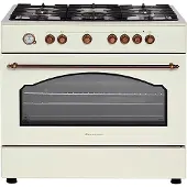 Ravanson Retro Kwge–90arc Butangas-herd Mit Backofen 5 Brennern