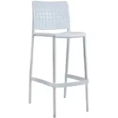 Papatya Barhocker Fame-S Bar 75 cm Weiß 01