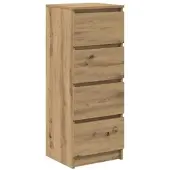 vidaXL Sideboard Artisan-Eiche 37,5x35x99 cm Holzwerkstoff