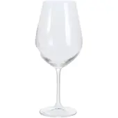 Wellhome - Set mit 4 kristallklaren Rotweingläsern (690 ml)