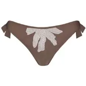 Barts Bikini Hose Damen Zimbra Cheeky Bum Side Ties Coffee-Größe 42