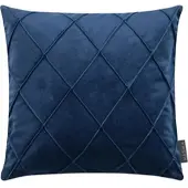 Magma Heimtex Magma Dekokissenhülle Nobless 40x40 cm | dunkelblau - blau