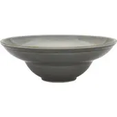 Lubiana Set 6 Pastateller, Serie Kaszub, grau, braun gesprenkelt, Ø 260 mm