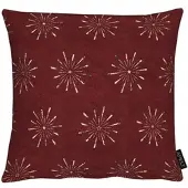 Apelt Dekokissenhülle Sterne 6302 40x40 cm | rot - rot