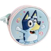 Bluey 3D Schultertasche, Blau