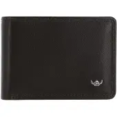 Golden Head Leder Geldbörse Polo RFID Protect Minischeintasche 1040 Dunkelbraun