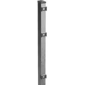 MR-Zaun Pfosten feuerverzinkt zum Einbetonieren, Klemmhalter, 1.830 mm