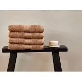 Yumeko Handtuch Baumwolle 50x100 Beige - Eco, Bio & Fairtrade