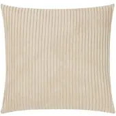 TRAUMSCHLAF Dekokissenhülle Shara 60x60 cm | beige - beige