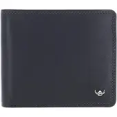 Golden Head Leder Geldbörse Polo RFID Protect Scheintasche 1197 Marineblau dunkelblau