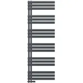 Emke Elektrischer Badheizkörper, 1740x600mm - Anthrazit Ovalrohr-Handtuchtrockner