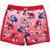 Sonic Modern Badehose, Rot, 128-134