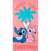 Disney Stitch Strandhandtuch, Rosa