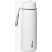 B.Box Trinkflasche mit Flip Top 690 ml, White Out