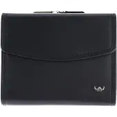 Golden Head Leder Geldbörse Polo RFID Protect Bügelbörse 2123 Schwarz