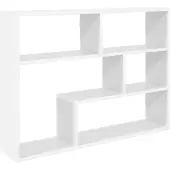 vidaXL Wandregal Wandhalterung Weiß 95 x 20 x 69,5 cm Holzwerkstoff