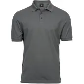 Tee Jays 1405 | Mens Luxury Stretch Poloshirt Herren - Farbe: Powder Grey - Größe: L