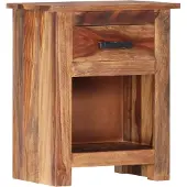 vidaXL Nachttisch 40x30x50 cm Massivholz 247720