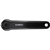Shimano Steps E6100 Left E-bike Crank Schwarz 175 mm