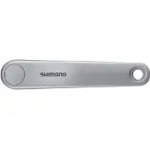 Shimano Steps E5000 Right E-bike Crank Schwarz 165 mm