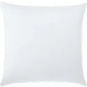TRAUMSCHLAF Uni Feinbiber Kissenbezug Kissenbezug einzeln 80x80 cm | weiss - weiß
