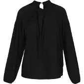 Dreimaster Bluse Frauen Schwarz