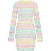 Mymo Kleid Frauen Limetten-Mehrfarbig