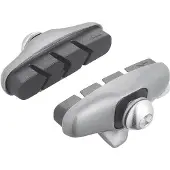 Shimano Complete Brake Pads For Br-6403 / Br-1055 / Br-1050 / Br-a550 / Br-a500 / Br-a450 / Br-a350 / Br-a250 / Br-e700 / Br-l570 / Br-l490 / Br-r500 Silber