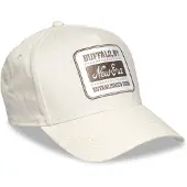 New Era A-Frame Trucker Leinen Cap - Brand Patch Beige