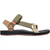 Teva für Damen. 1003987 Sandalen Original Universal grün (36), Stoff, Wohnung, Lässig, Strandbekleidung