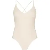 Barts Badeanzug Damen Simoa Plunge One Piece Cream-Größe 38