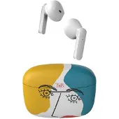 TNB T'nB - kabellose Bluetooth-Kopfhörer der exklusiven Kollektion, Semi-In-Ear-Form, lange Akkulaufzeit von bis zu 10 Stunden de Hördauer, integriertes Mikrofon - künstlerisches Design