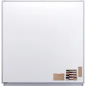 Legamaster Whiteboard PROFESSIONAL, Höhe 1200 mm, Breite 1200 mm, mit umfangreichem Zubehör