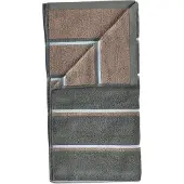 Zone Denmark – Sauna-Badetuch 140x70 Cm – Olivgrün, Taupe, Blauer Nebel