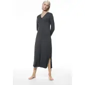 Mey Nachthemd langarm Serie Pure Chic Thunder Grey | Größe M