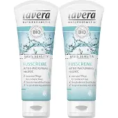 Lavera Basis Sensitiv Fußcreme 2x75 ml Creme