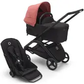 Bugaboo Dragonfly 2-in-1-Kinderwagen - Bezüge Midnight Black