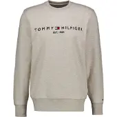 Tommy Hilfiger Herren Pullover & Cardigans Tommy Logo Sweatshirt - Zand - Größe M