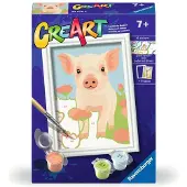 Ravensburger CreArt Malen nach Zahlen – Schwein