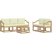 vidaXL Outdoor-Sofagarnitur 6 stk.