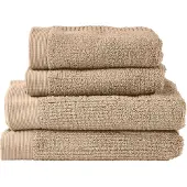 Zone Denmark - Handtuch Classic, camel (4er-Set)