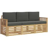 vidaXL Sofagarnituren Massivholz Akazie