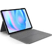 Logitech Combo Touch, QWERTY, Dänisch, Finnisch, Norwegisch, Schwedisch, Trackpad, 1,9 cm, 1 mm, Apple